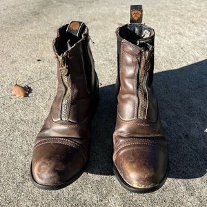 Kids Ariat Heritage Zip Paddock Boots